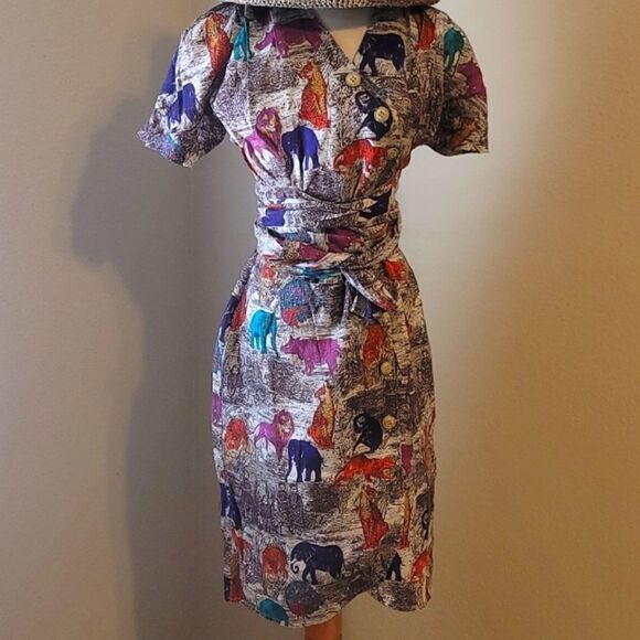Bugia italia linen dress size small - Picture 1 of 10